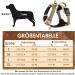 Buy Eyin Adjustable Dog Harness for Large Dogs - Camouflage Reflective Padded with Handle for Training (L: Neck 42-60cm Chest 47-86cm) - International Shipping - Buy Online on GoSupps.com