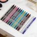  Generisch Set of 14 eyeliner pencils - Waterproof glitter eye makeup - For makeup enthusiasts beginners parties everyday wear weddings - Buy Online on GoSupps.com