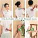 Manual Massage Hammer Set - Colorful Handheld Massage Tool for Back Pain Relief | 26cm 2PCS A - Buy Online on GoSupps.com