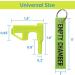 Highwild 10 Pack Chamber Safety Flags - Green Key Chain Tags, Flathead Tool, Picatinny Rail Adapter - Most Common Calibers - Buy Online on GoSupps.com