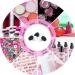 Bottling Cosmetic Container Jar 3 Gram Travel Empty Sample Jar Round Make Up Refillable Containers - Buy Online on GoSupps.com