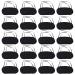 24 Pack Blindfold Eye Blindfold for Sleep Game Travel with Nose Pad