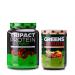 Nutrology Greens & Fruits Powder-Naturally Sourced Superfood Vanilla Cinnamon (30 Servings) TRIPACT Vegan Protein Powder Chocolate Peanut Butter (20 Servings)