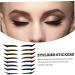 Angoily 72 Pairs Glitter Eyeliner Invisible Eyeliner Sticker Eye Makeup Tools Eyeliner Sticker with Eyelashes Eyeliner Stickers for Eyes Eyeliner Transfer Instant Self- Miss Flash Applique - Buy Online on GoSupps.com