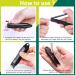 GLAMFIELDS Stainless Steel Nail Clipper with Catcher - No Splash Fingernail & Toenail Trimmer | Perfect Gift for Men & Women - Buy Online on GoSupps.com