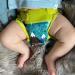 Close Pop-in Premium Bamboo Newborn Cloth Nappy - Soft & Absorbent Reusable - Bear Print - Aplix Fastener - Buy Online on GoSupps.com