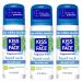 Kiss My Face Signature Bundles - Liquid Rock Aluminum Chlorohydrate Free Roll-On Deodorant Fragrance Free 3 Oz 3 Count