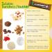 Cocoa and Hazelnut Bars No Added Sugar Vegan Gluten Free Healthy Snack with Nuts and Dried Fruits (Box of 15) - Buy Online on GoSupps.com