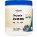 Nutricost Organic Blueberry Powder 8oz (227 Grams) - Pure, Gluten Free, Non-GMO, from Whole Freeze-Dried Organic Blueberries