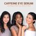 Caffeine Solution 5% + EGCG Eye Serum - Reduce Puffiness Dark Circles & Wrinkles | Hyaluronic Acid & Niacinamide - 30ml - Buy Online on GoSupps.com