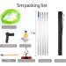 photovoltaic cleaner window cleaning pole Window Cleaning Pole Water Fed Telescopic Extended Extension Conservatory Hose Fed Brush Kit 30cm Brush Head 10m Rod - Buy Online on GoSupps.com