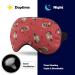 Siamese Cats with Bows Sleep Mask - Adjustable Blindfold for Sleeping and Travel - Buy Online on GoSupps.com