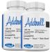 Addrell 2 Pack Energy Stimulant Pills- Study Supplement Alternative Pill Natural Nootropic Supplements & Cognitive Enhancer Substitute to Elevate Mental Clarity- 120 Capsules