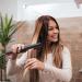 Grundig Naturashine HS 7030 Hair Smoothing Flat Iron & Hairstyler - Ionic Ceramic Plates 130 C to 230 C Hair Protection Mode - Black/Rose Gold - Buy Online on GoSupps.com