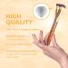 Pro-Quality Blending Liquid Makeup Foundation Brush - Contour, Kabuki & Highlighter Brush - Synthetic Bristles - Gold (Heart) - Buy Online on GoSupps.com