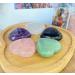 5pcs Rose Quartz & Amethyst Heart Crystals Set - Healing Love Stones for Reiki Balancing - Buy Online on GoSupps.com