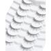 Natural Look False Eyelashes - Lightweight, Short Lashes - 7 Pairs Set - D14 Clean Look - 10mm,12mm - Buy Online on GoSupps.com