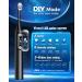 Buy Electric Toothbrush for Adults - 6 Modes 5 Intensity Levels Rechargeable 84000 RPM Sonic Dual Heads 75-Day Battery Life Smart Timer - Fast International Shipping - Buy Online on GoSupps.com