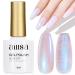 AILLSA Pearl Gel Nail Polish Chrome Mermaid Gel Polish Aurora Iridescent Shimmer Pearlescent Shell Soak Off U V Gel Nail Polish Glazed Donut for Manicure Salon DIY & Holiday Gifts 0.27Fl Oz GE13 Aurora Lilac