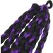 Boxing Braided Hair Extension Boxing Hair Extension Long Safe for Outdoor Use for Women (Balck Purple) - Buy Online on GoSupps.com