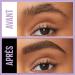 Maybelline New York - Tone-on-Tone Eyebrow Pencil - Long-Lasting & Natural Effect - Integrated Brush - Natural Wax Formula - Express Brow - Shade: Medium Brown (04) - Buy Online on GoSupps.com