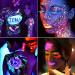 UV Glow Blacklight Face and Body Paint 8-Color 1oz - Day/Night Stage Makeup for Clubbing & Costumes - Buy Online on GoSupps.com