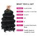 Ocean Wave Crochet Hair 14 Inch 6 Packs - Deep Wave Crochet Braids for Black Women - Synthetic Braiding Hair Extensions (1B) - Buy Online on GoSupps.com