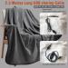 Soft Flannel Heating Ceiling & Heated Fleece Scarf - Comfortable Travel & Home Use | 150x76 cm - Buy Online on GoSupps.com