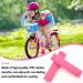 Kids Non-Slip Pink Bike Handlebar Grips - Perfect for Scooters, Cruisers, and Bikes - Buy Online on GoSupps.com