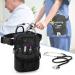 Trunab Vet Nurse Pouch with Multiple Pockets Nurse Waist Bag Fanny Pack with Adjustable Waist Strap for Stethoscope Scissors and Other Medical Supplies Black - Patented Design Black 1 - Buy Online on GoSupps.com