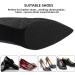 2 Pairs Non-Slip Shoe Sole Protectors for High Heels & Flats - Wear-Resistant Slip Pads (Black) | International Shipping Available - Buy Online on GoSupps.com