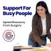 Abdominal Binder for Post Surgery & Tummy Tuck | Plus Size Postpartum Belly Band | C-Section Recovery Belt & Stomach Hernia Support for Men & Women - XXL - Buy Online on GoSupps.com