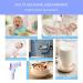CRFISH Touchless Forehead Thermometer with Fever Alarm - Accurate Digital Infrared Thermometer for Adults & Kids - Large LCD Display - Silent Mode - White - Buy Online on GoSupps.com