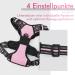 Rabbitgoo Medium Dog Harness - Anti-Pull Adjustable & Breathable Design for Large Dogs - Safe Control with Reflective Stripes - Pink XL (1 Pack) - Buy Online on GoSupps.com
