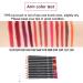 Matte Lip Pencil Set Italy Deluxe 14 6 2 12 Pack Vibely Lip Pencil Waterproof Matte Lip Liner Pencil Lip Makeup Cosmetic Pencil Set - Buy Online on GoSupps.com
