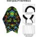 55x66 Inch Tie-Dye Pot Leaf Barber Cape - Adult Haircut Cape with Snap Closure | International Shipping Available - Buy Online on GoSupps.com