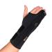 Medium Right-Hand Wrist Brace - Ezy Wrap The Boxer Orthopedic Hand & Wrist Brace   Wrist Support Brace for Women & Men   Comfortable Wrist & Hand Wraps w/Finger Splints for Metacarpal Fracture  Sprain  or Swelling (Black...