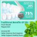 Coconut Pulling Oil & Mint Oil Pulling Mouthwash | Natural Teeth Whitening & Fresh Breath Tongue Scraper Included - Buy Online on GoSupps.com