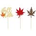 Gyufise 24Pcs Fall in Love Cupcake Toppers with Maple Fall Wedding Cupcake Topper Thangiving Birde Shower Cupcake Topper Wedding Toppers for Cake Fall in Love Decorations - Buy Online on GoSupps.com