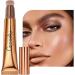 Stick | 15ml Multifunctional Bronzer Pen Makeup Creamy Texture Highlighting Shade Makeup with Air Cushion Applicator Coatuiyo - Buy Online on GoSupps.com