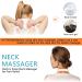 Electric Pulse Neck Massager with Heat - 6 Modes, 15 Levels - Cordless Deep Tissue Relief - Portable Gift for Men and Women - Buy Online on GoSupps.com
