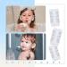Sabary 1500 Pcs Waterproof Disposable Ear Covers for Shower - Clear Plastic Ear Protectors for Hair Dye, Bathing, Spa | Bulk Pack - Buy Online on GoSupps.com