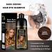 Herbal Dark Brown Hair Color Shampoo - 16.9 Fl Oz - Long-Lasting Instant Hair Dye - 3-in-1 Coloring Solution in 10-15 Minutes - Buy Online on GoSupps.com