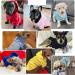 Eastlion Dog Sweater - Warm Red Puppy T-Shirt Pullover Coat | Size LL Pet Apparel - Shop Internationally - Buy Online on GoSupps.com