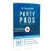 Aqualief Party Pads, 42 Pack, 12 Natural Formula with Green Tea, Waterproof Peel-and-Stick Pad (Blue) 42 Count (Pack of 1)