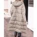 Hanxiulin Women's Fleece Jacket | Plush & Cuddly Wool Coat | Windproof Down Jacket in Khaki - Buy Online on GoSupps.com
