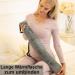 Owozoi Long Hot Water Bottle with Soft Cover & Kangaroo Bags - 72cm 2L - Ideal for Neck Shoulder & Bed - Perfect Women's Gift in Gray - Buy Online on GoSupps.com