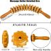 Premium Wood Fascia Roller & Massage Scooter - Beech Muscle Relaxation & Body Shaping Anti-Cellulite Gua Sha - Buy Online on GoSupps.com