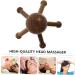 Gleavi 5 STK Portable Hair Scalp Massage Device - Handmade Claw Head Massager for Spa Relaxation - Buy Online on GoSupps.com