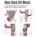 Women's Knee Support Brace for Arthritis Relief - Adjustable Straps - Pink-Grey - M-XXL (15 to 22 inches) - Buy Online on GoSupps.com